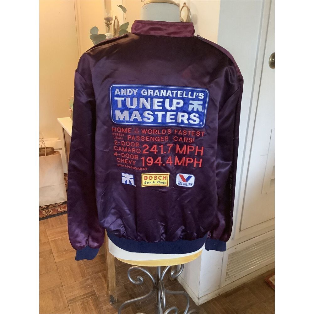 Andy Granatelli's Tuneup Masters Official Race Team Jacket Size Large